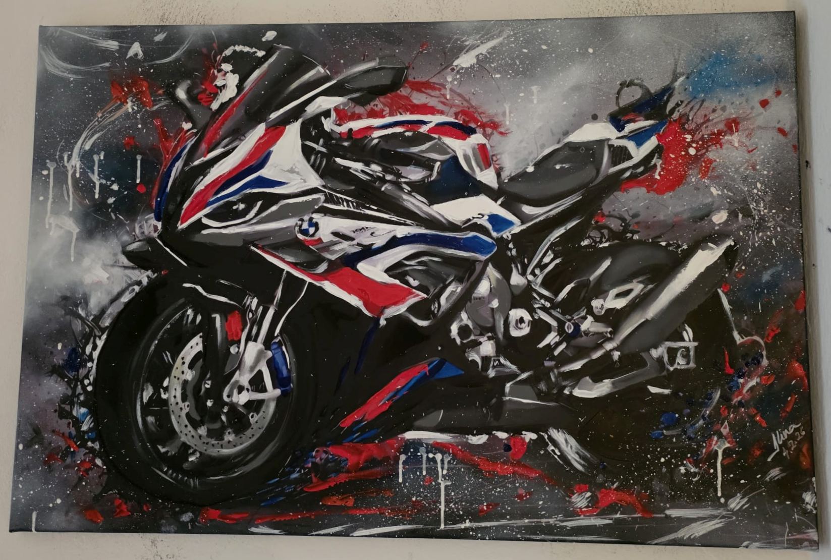 ArteDiAlina.com painting: shall we go for a ride?